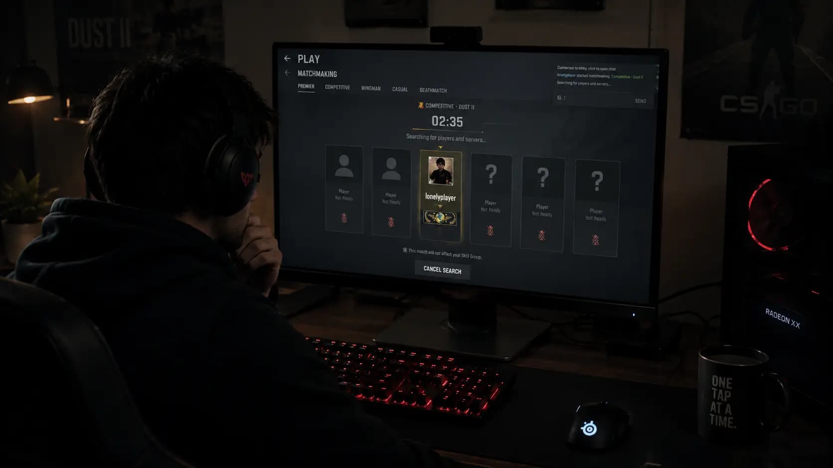 CS2’de Takım Bulmak Neden Bu Kadar Zor? Solo Queue Probleminin Gerçek Sebebi